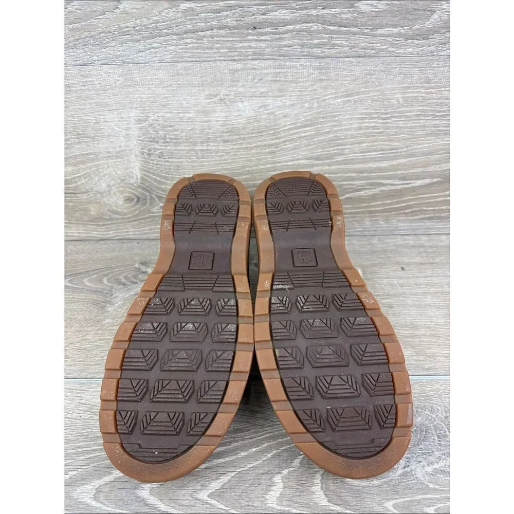 Dr Martens Tipton Slip On Men’s Sz 8/Women’s 9 Brown Leather Oxford Shoes